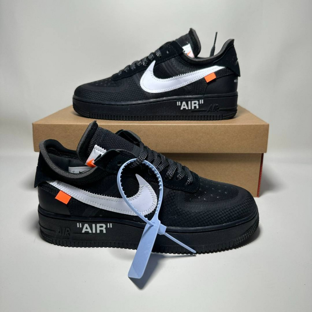 Nike x Off-White Air Force 1 Low 'Black'