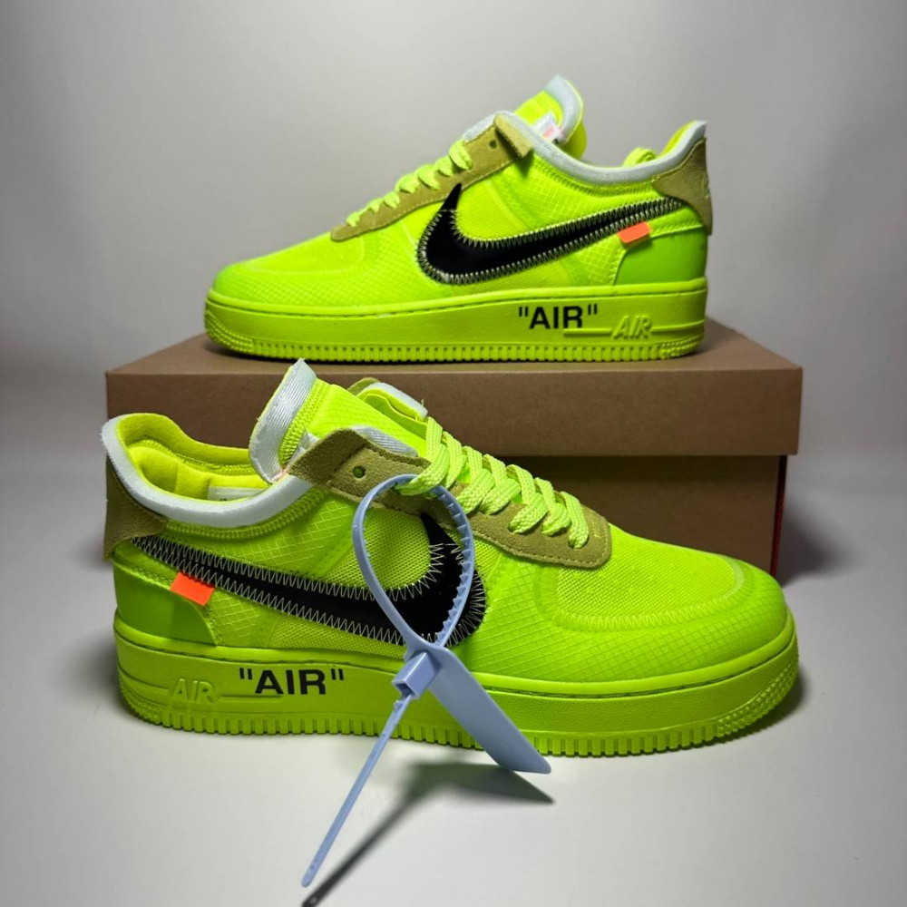 Nike x Off-White Air Force 1 Low 'Volt'