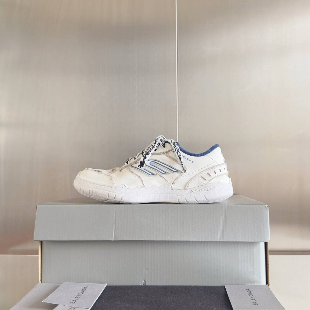 Hamptons Sneaker White/Blue