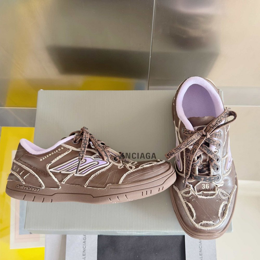 Hamptons Sneaker Brown/lilac Hamptons Sneaker Brown/lilac