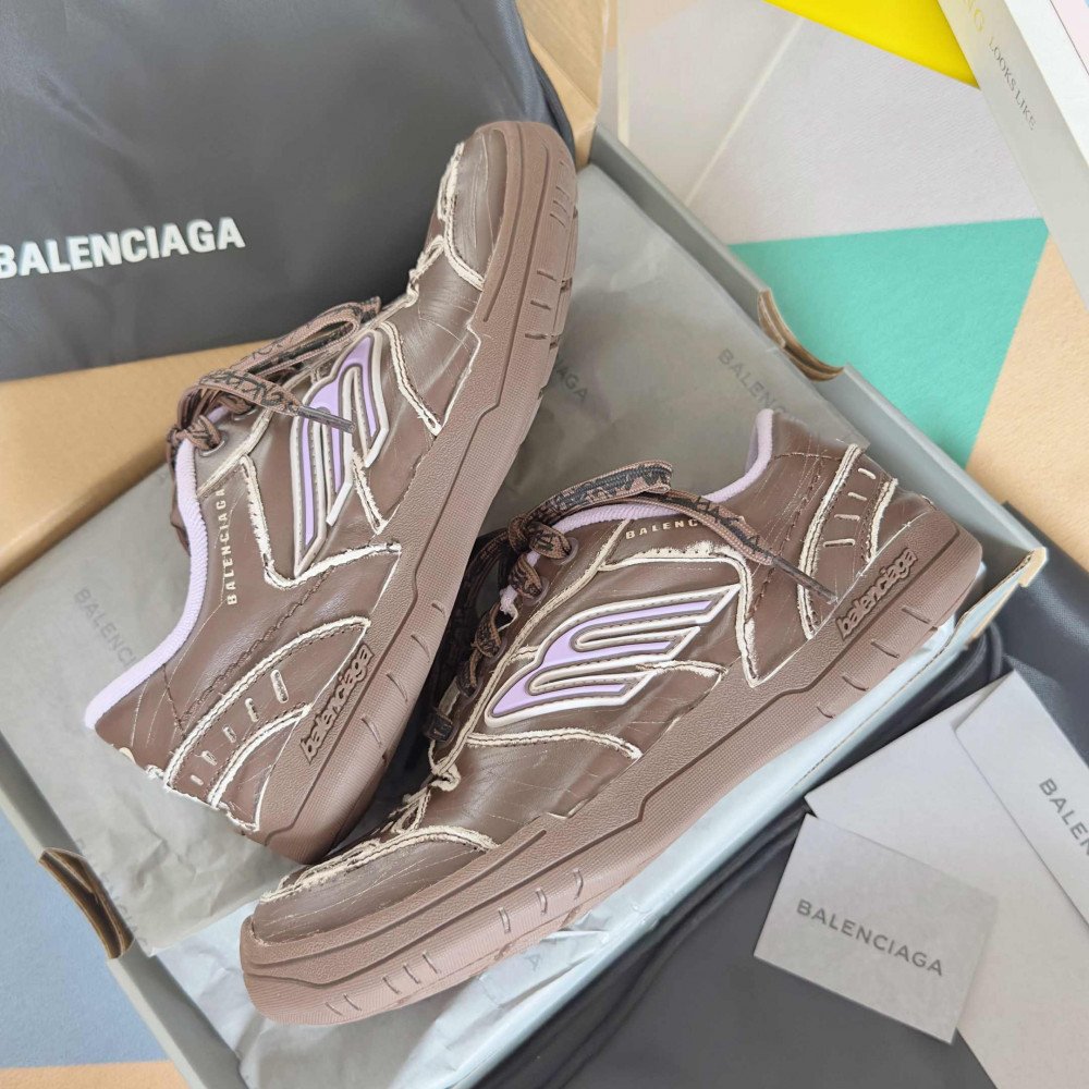 Hamptons Sneaker Brown/lilac Hamptons Sneaker Brown/lilac