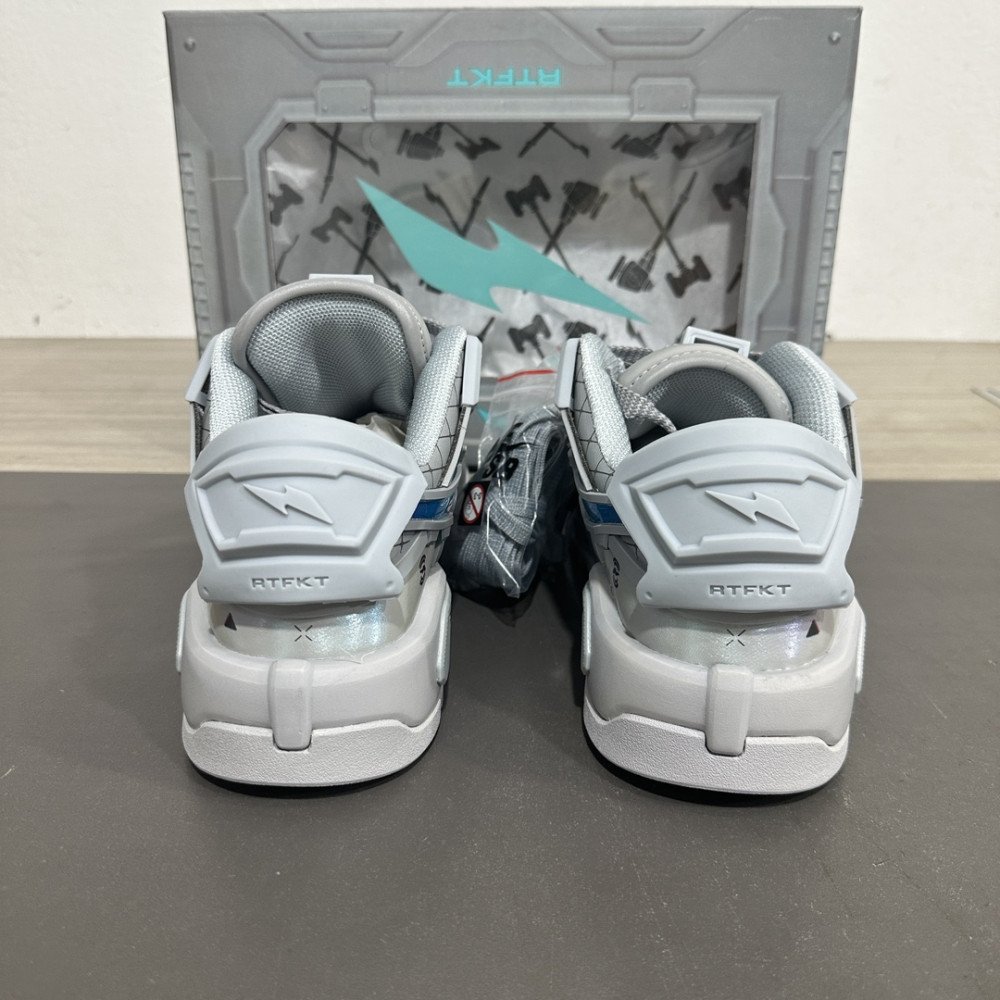 Nike x RTFKT Clone x Dunk Genesis Low 'White Silver' Nike x RTFKT Clone x Dunk Genesis Low 'White Silver'