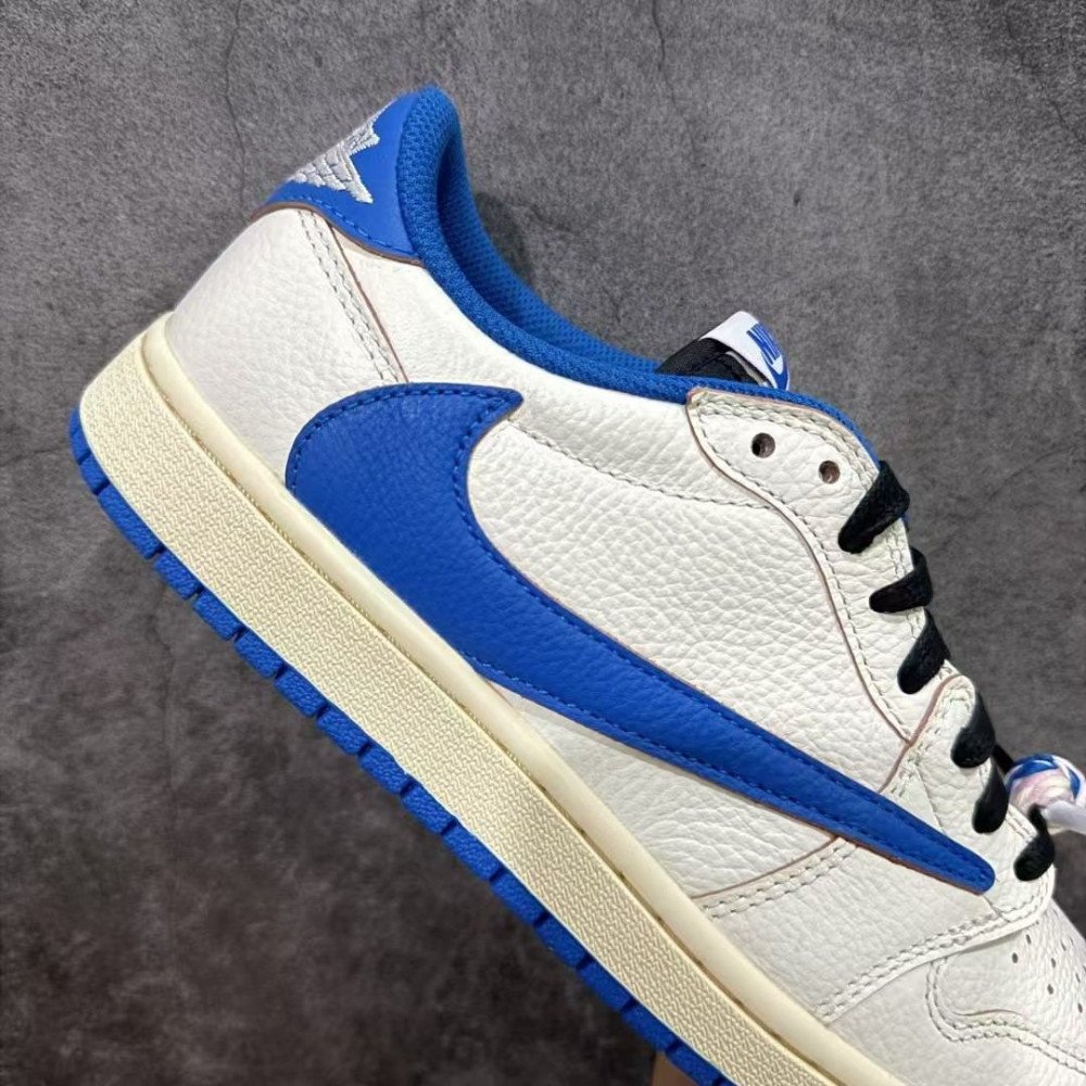 Air Jordan 1 Low x Travis Scott x Fragment Sail Military Blue Air Jordan 1 Low x Travis Scott x Fragment Sail Military Blue
