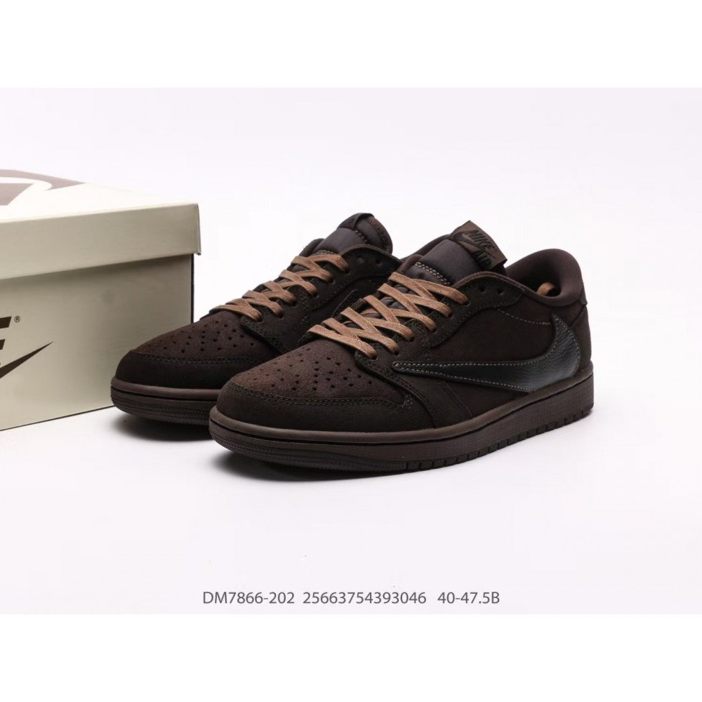 Air Jordan 1 Retro Low OG SP x Travis Scott Velvet Brown Air Jordan 1 Retro Low OG SP x Travis Scott Velvet Brown