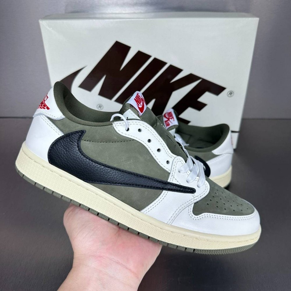 Air Jordan 1 Retro Low OG SP x Travis Scott Medium Olive Air Jordan 1 Retro Low OG SP x Travis Scott Medium Olive