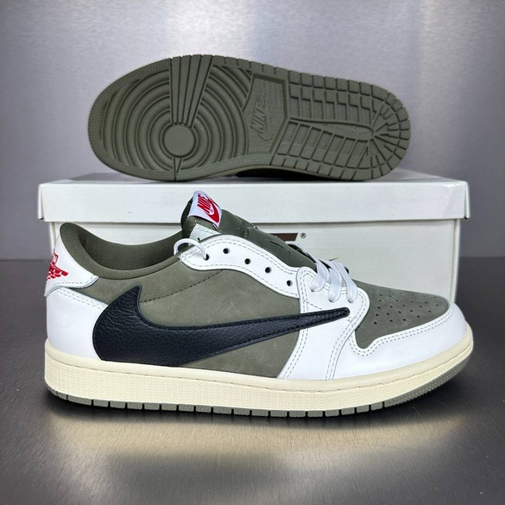 Air Jordan 1 Retro Low OG SP x Travis Scott Medium Olive Air Jordan 1 Retro Low OG SP x Travis Scott Medium Olive