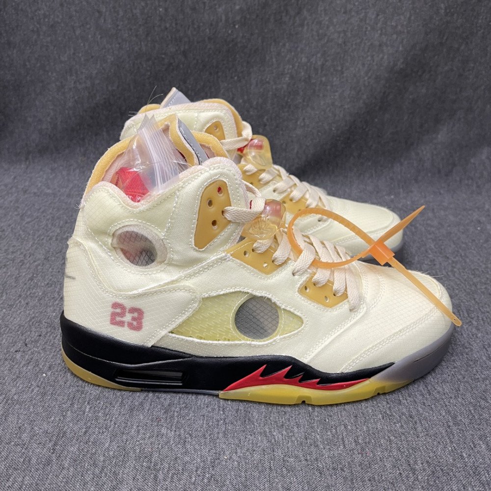 Air Jordan 5 x Off-White SP Sail Air Jordan 5 x Off-White SP Sail