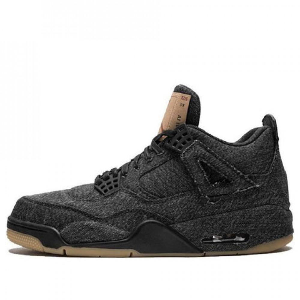 Air Jordan 4 Retro x Levi's 'Black Denim'