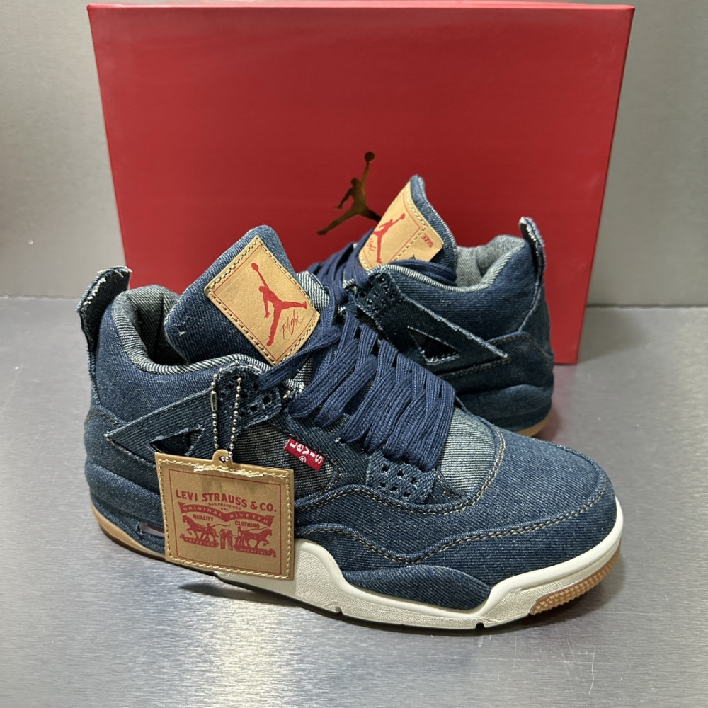 Air Jordan 4 Retro x Levi's 'Denim'