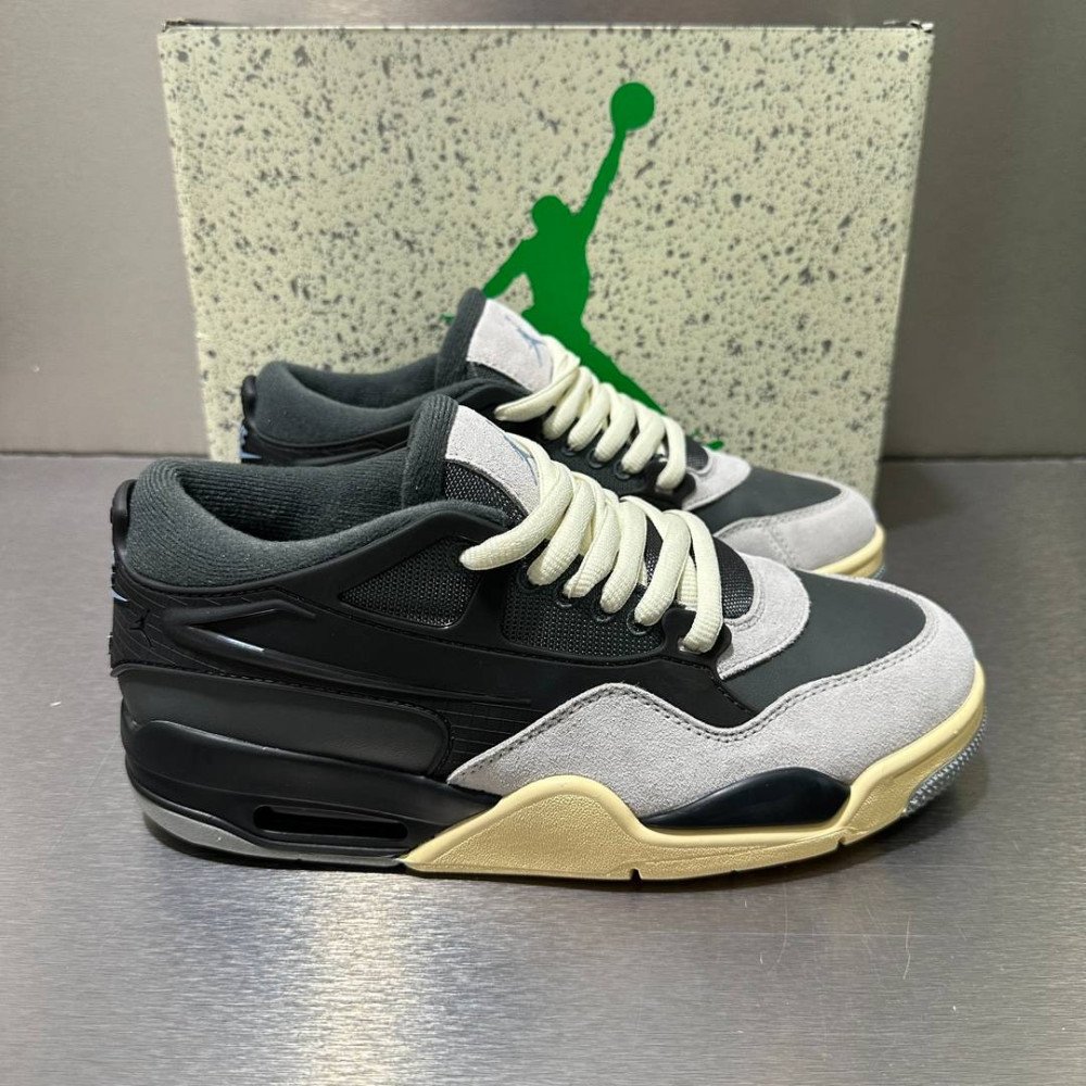 Air Jordan 4 RM  Black Light Bone