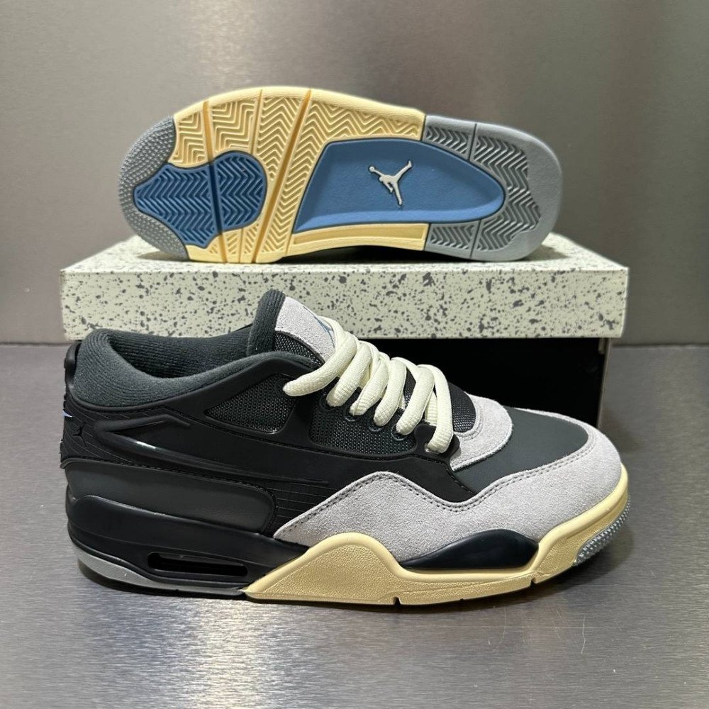 Air Jordan 4 RM  Black Light Bone