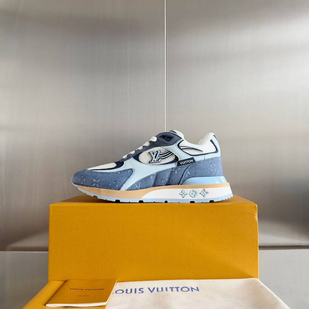 LV Run Away Sneaker Blue LV Run Away Sneaker Blue