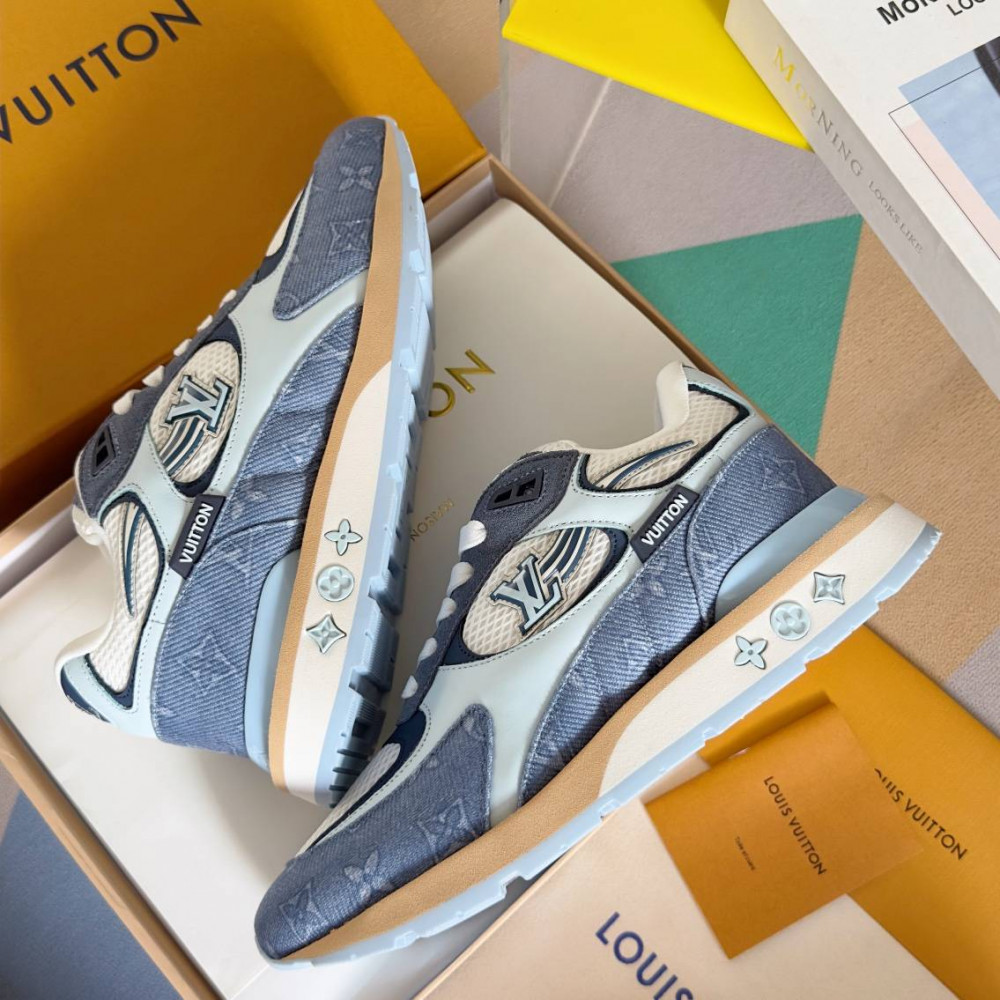 LV Run Away Sneaker Blue LV Run Away Sneaker Blue