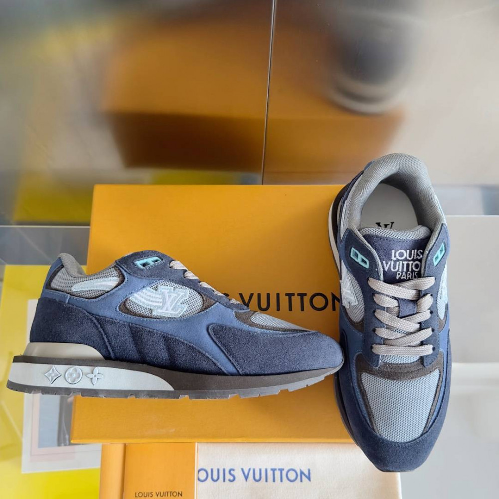 LV Run Away Sneaker Drak Blue LV Run Away Sneaker Drak Blue