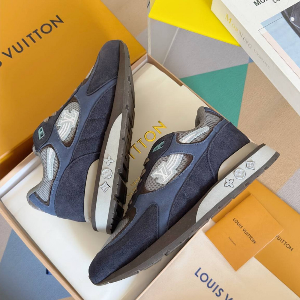 LV Run Away Sneaker Drak Blue LV Run Away Sneaker Drak Blue