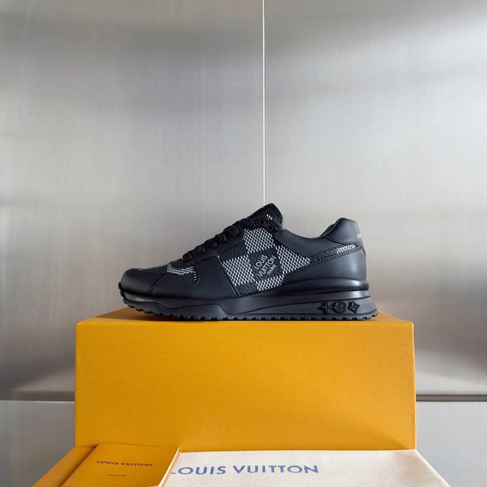 LV Run Away Sneaker Black Print LV Run Away Sneaker Black Print