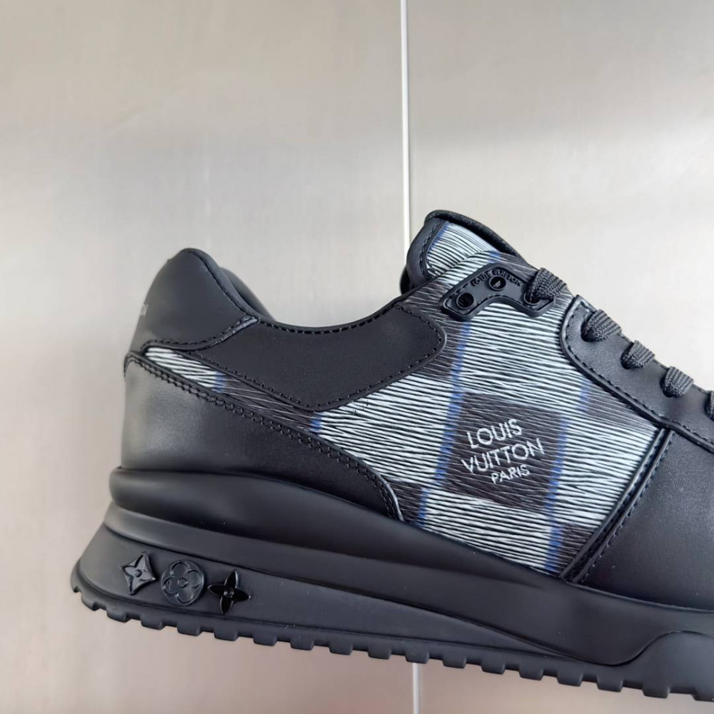 LV Run Away Sneaker Black Print-1 LV Run Away Sneaker Black Print-1