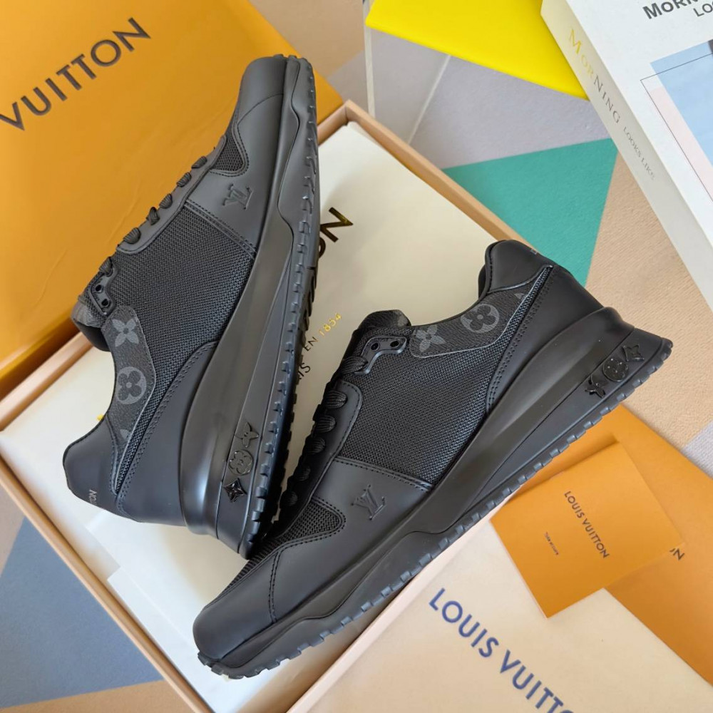 LV Run Away Sneaker Black-2 LV Run Away Sneaker Black-2