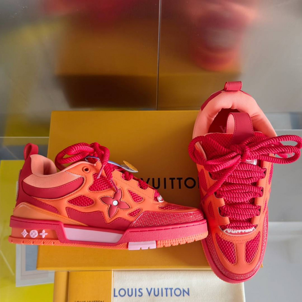 LV Skate Sneaker Red LV Skate Sneaker Red