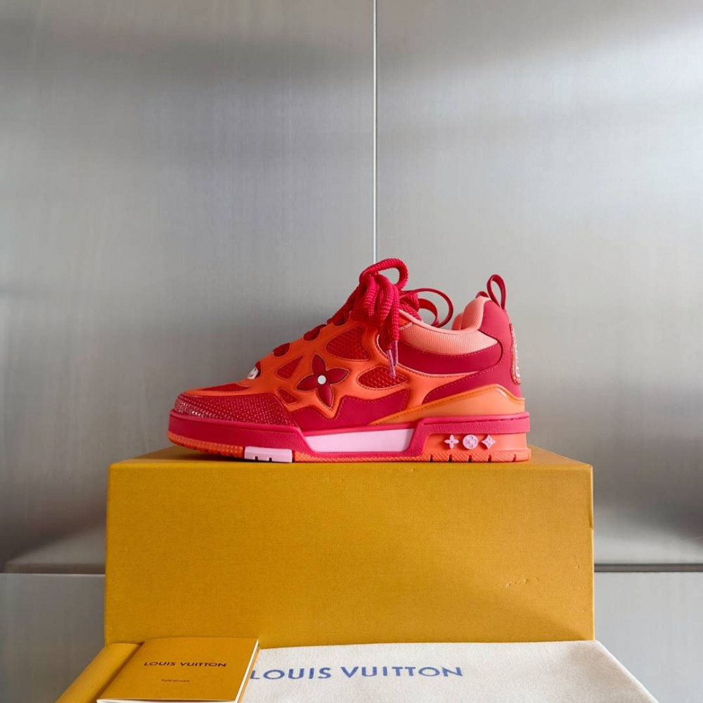 LV Skate Sneaker Red LV Skate Sneaker Red