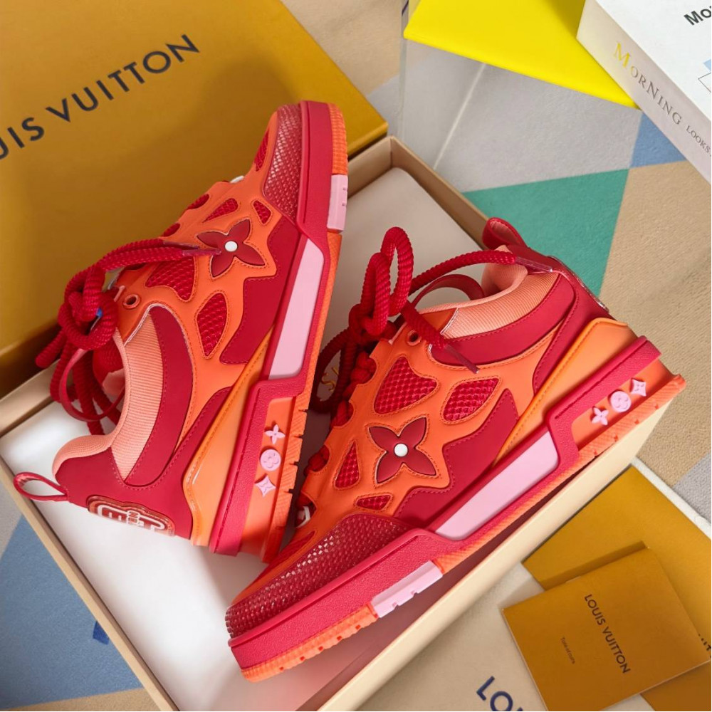LV Skate Sneaker Red LV Skate Sneaker Red