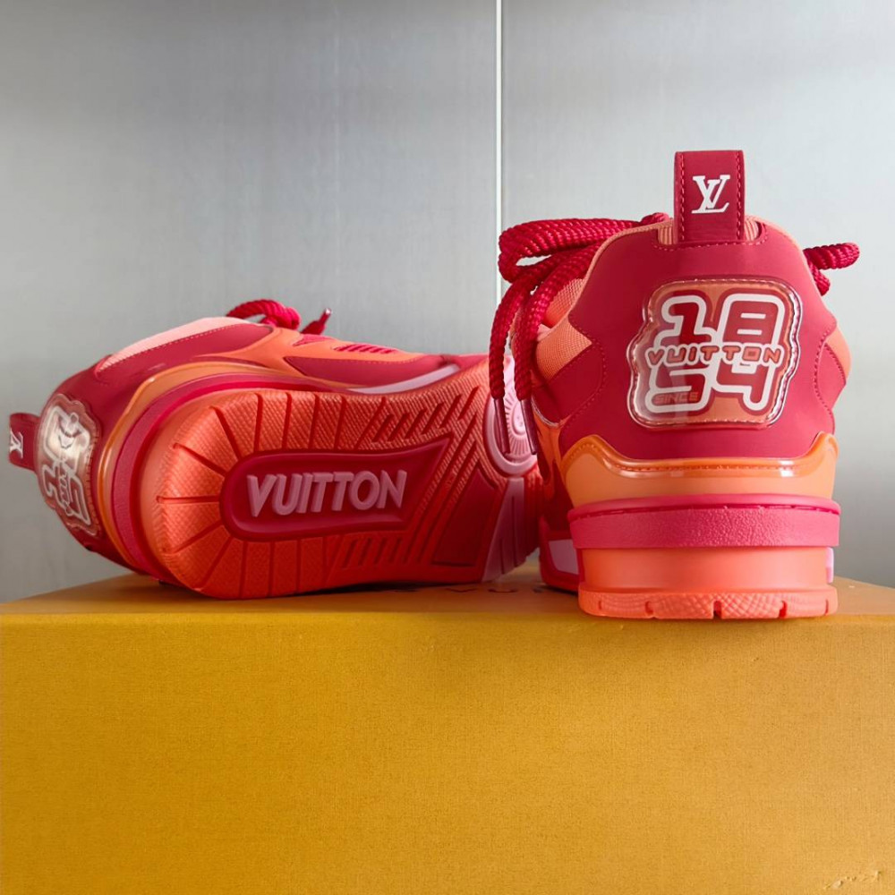 LV Skate Sneaker Red LV Skate Sneaker Red