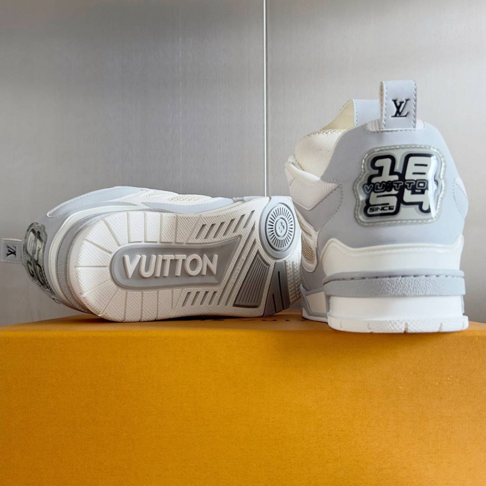 LV Skate Sneaker 'White/Gray'