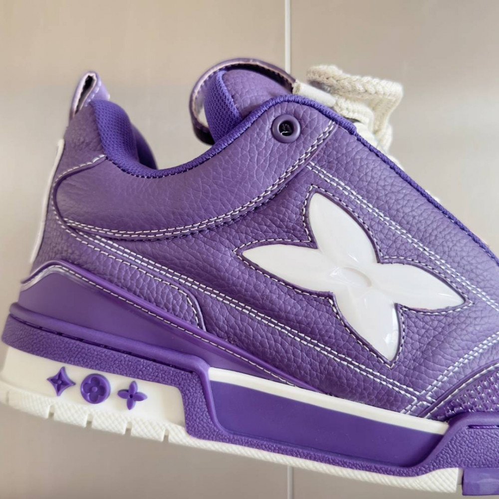 LV Skate Sneaker 'Purple/White Stars'