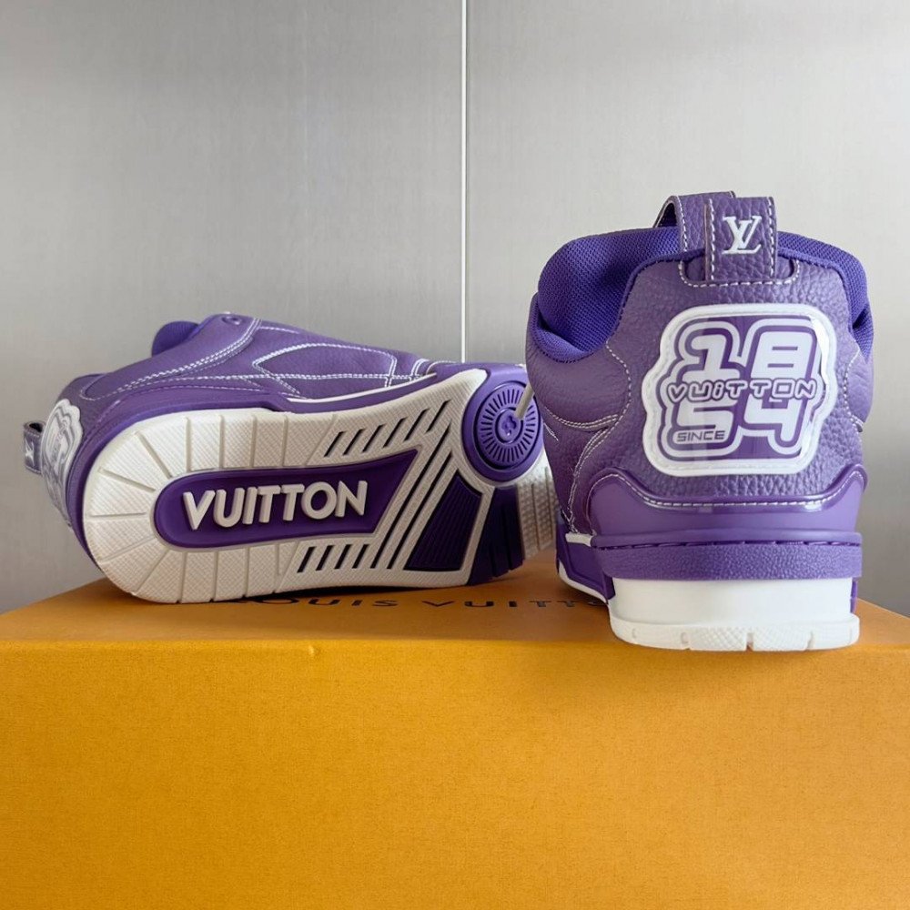 LV Skate Sneaker 'Purple/White Stars'