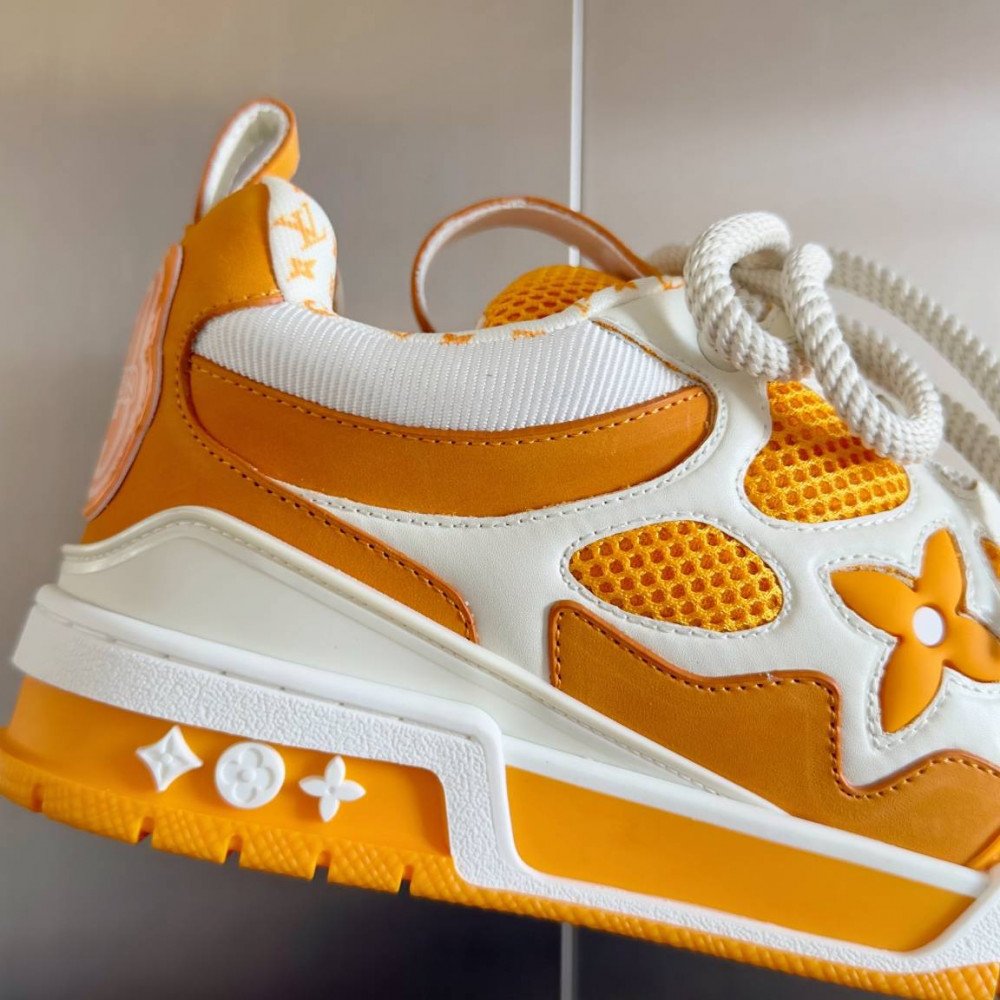 LV Skate Sneaker 'Orange/White Stars'