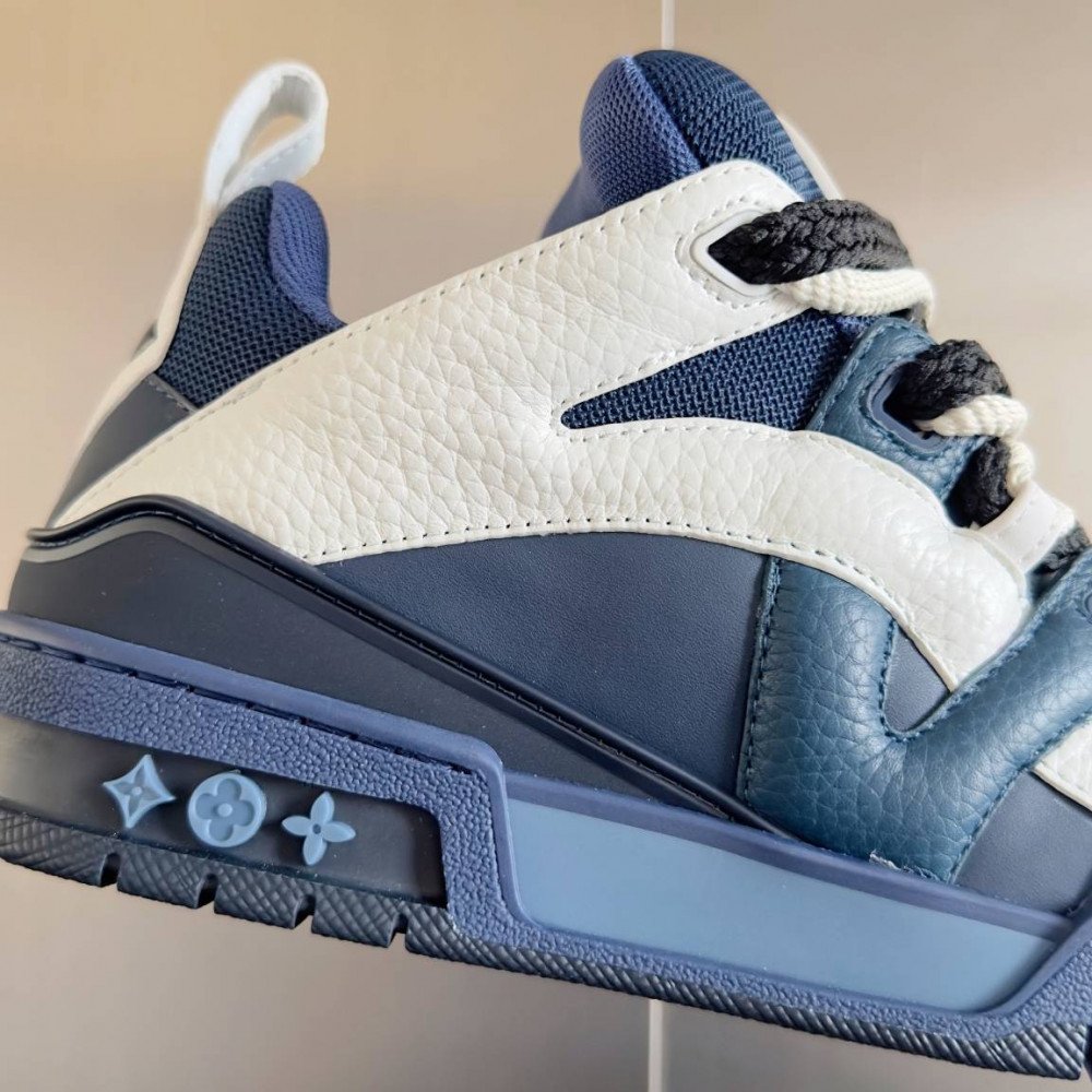 LV Skate Sneaker 'White/Blue'