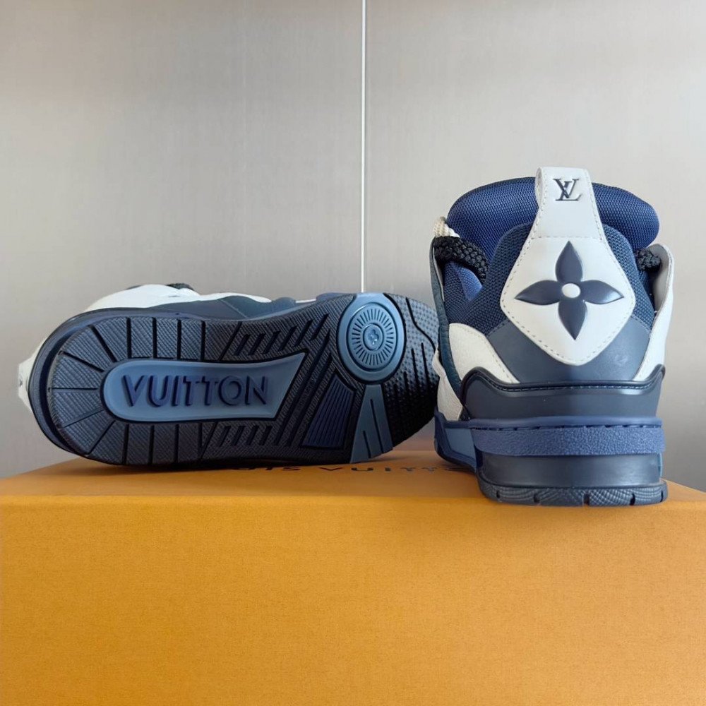 LV Skate Sneaker 'White/Blue'