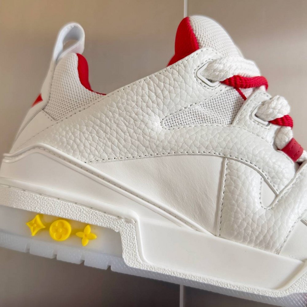 LV Skate Sneaker 'Red/White'