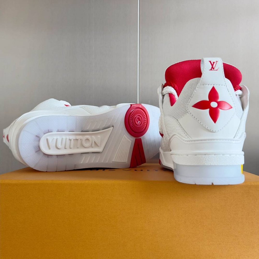 LV Skate Sneaker 'Red/White'