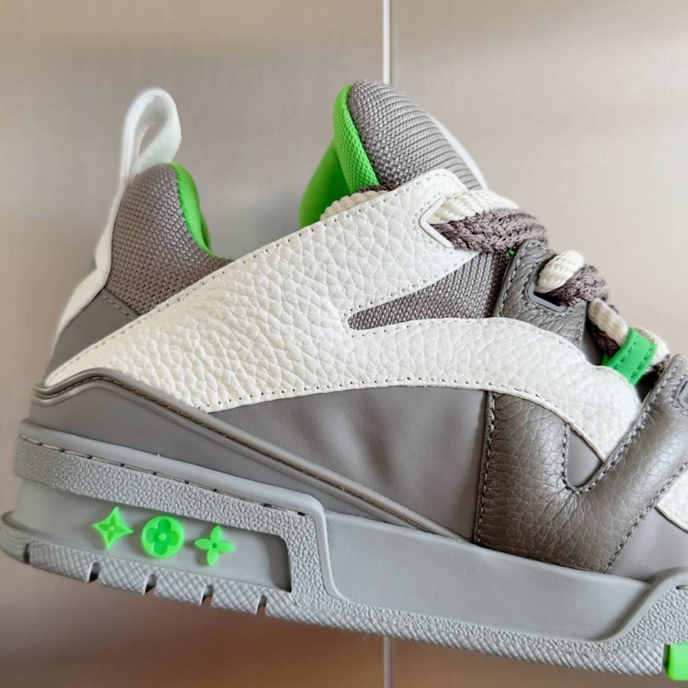 LV Skate Sneaker 'Green/Gray White'