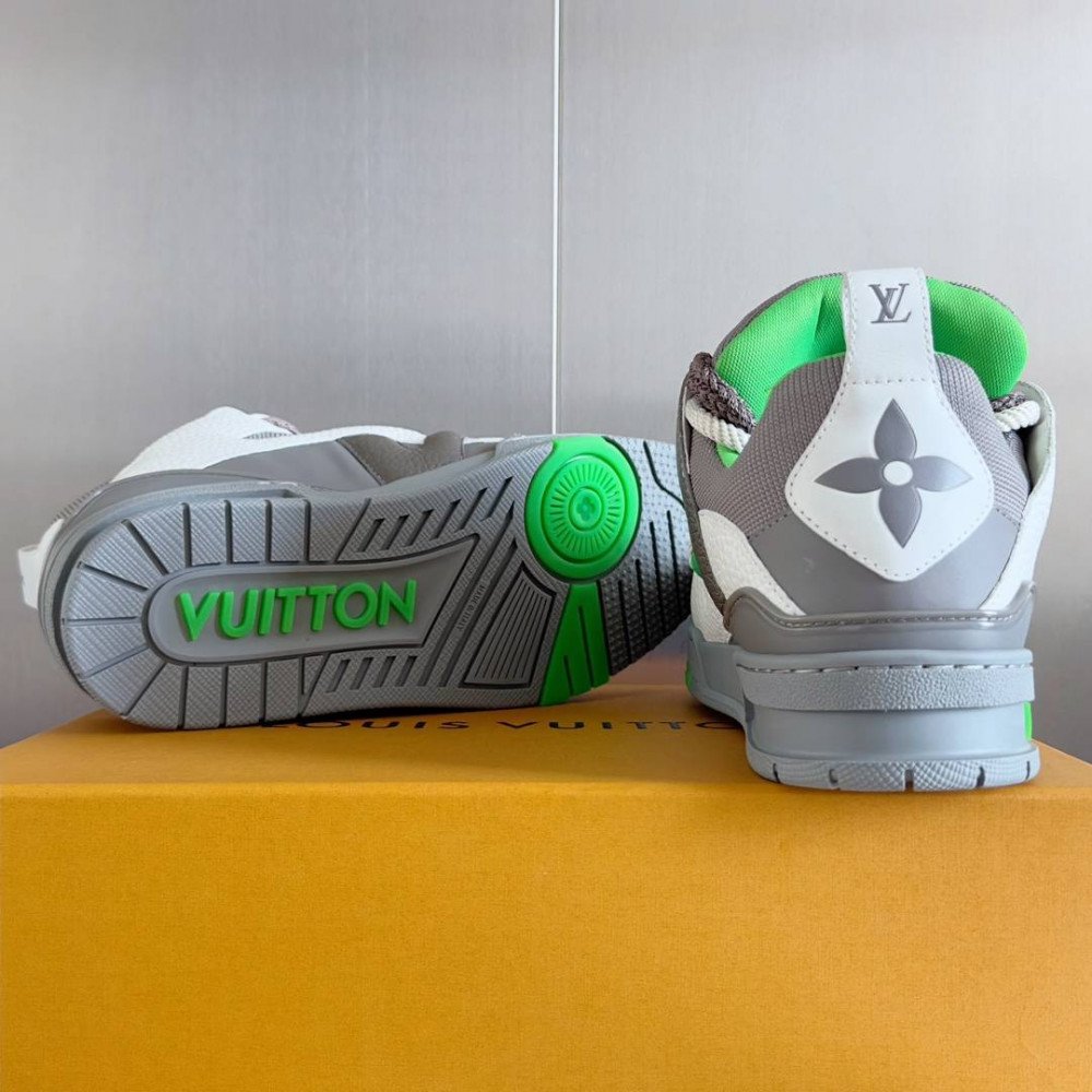 LV Skate Sneaker 'Green/Gray White'
