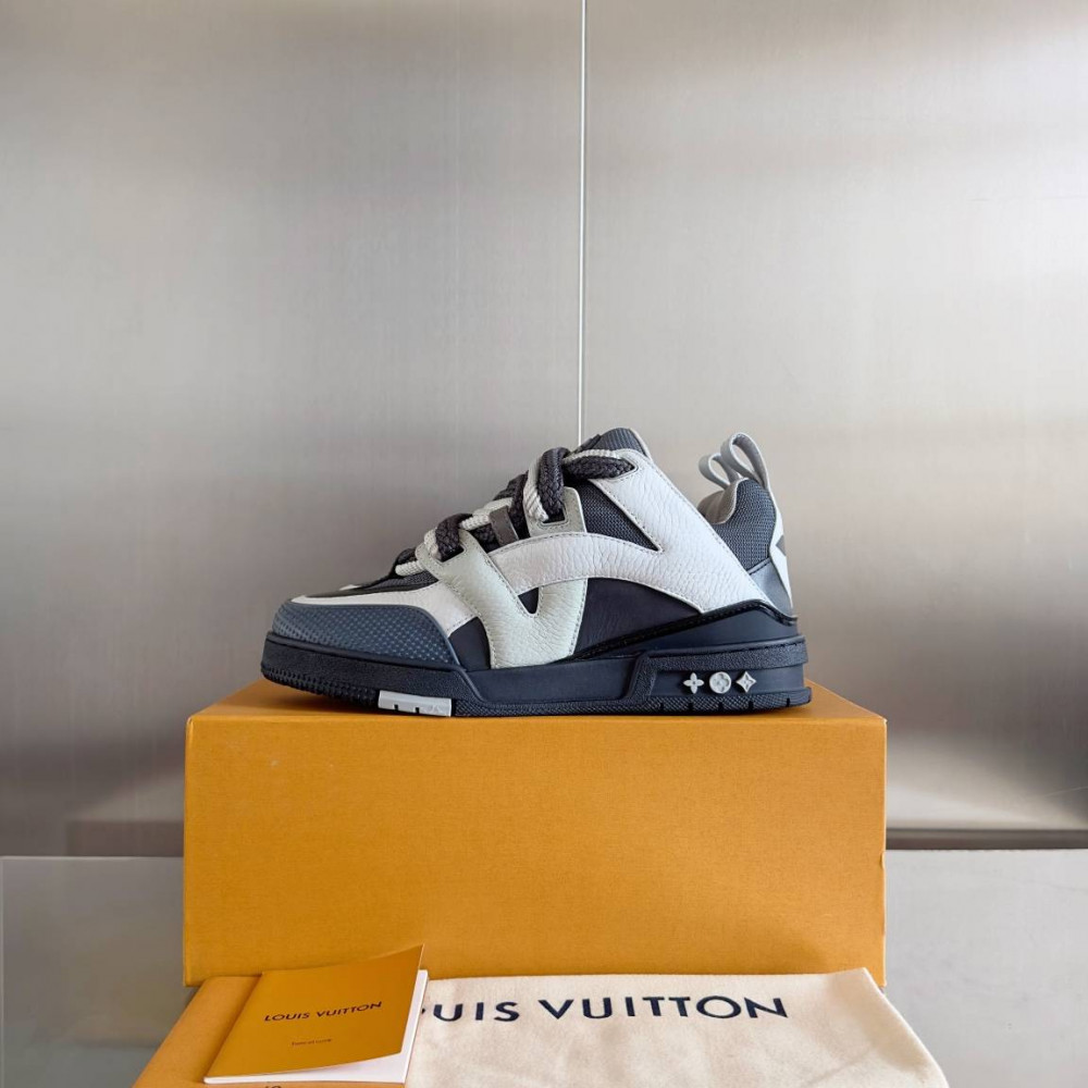 LV Skate Sneaker Black & White