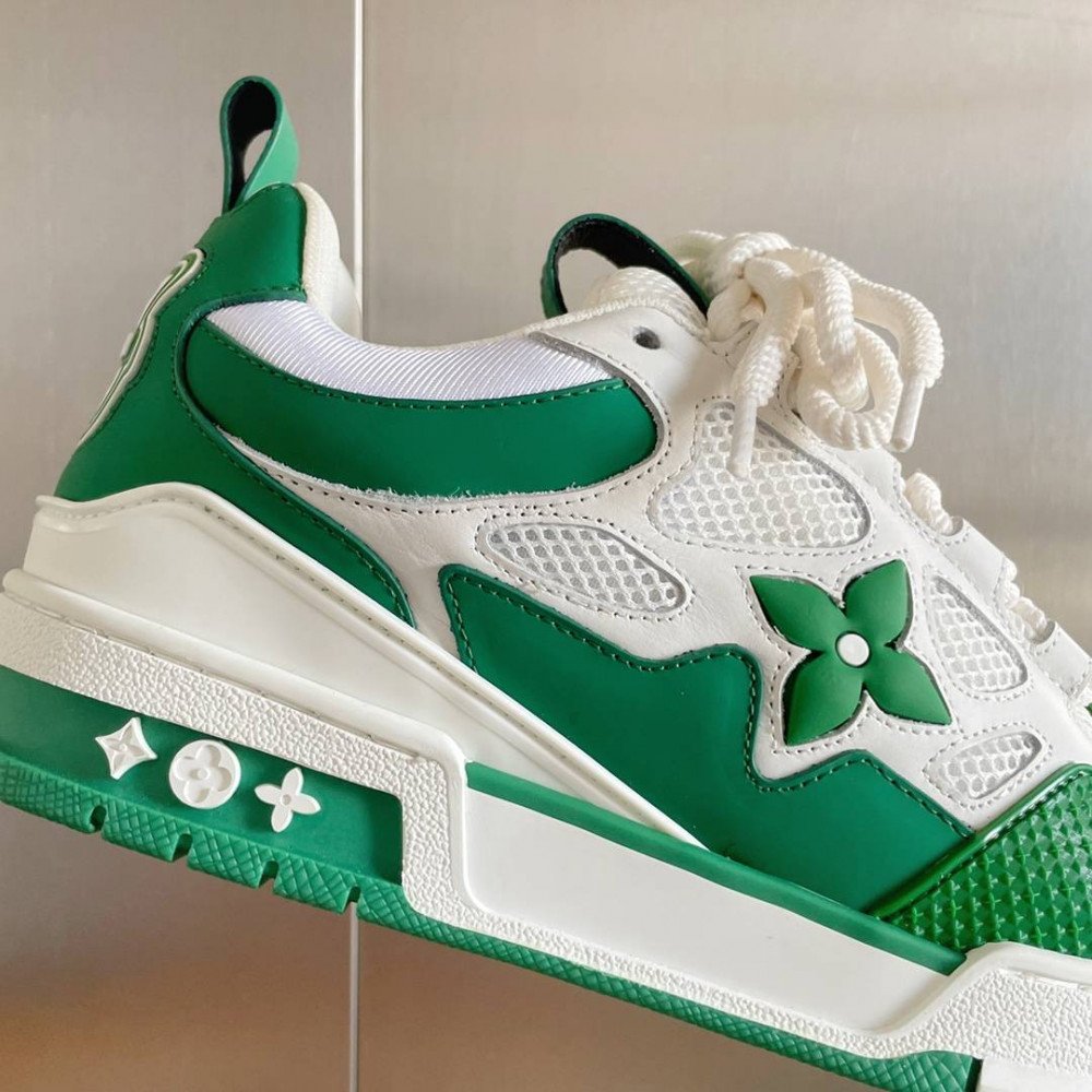 LV Skate Sneaker 'Green/White'