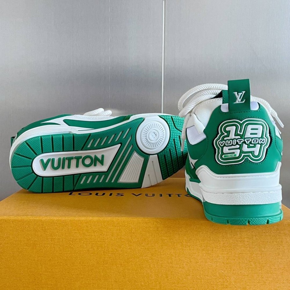 LV Skate Sneaker 'Green/White'