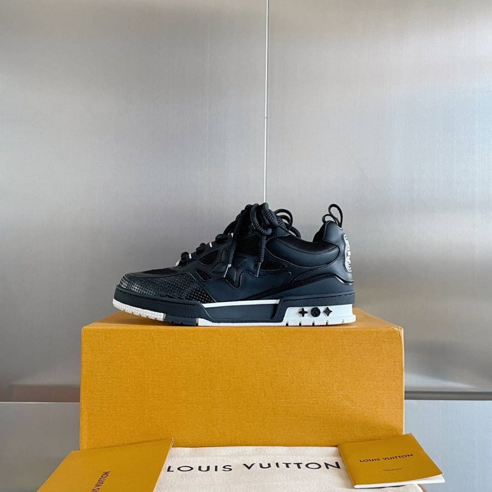 LV Skate Sneaker 'All Black'