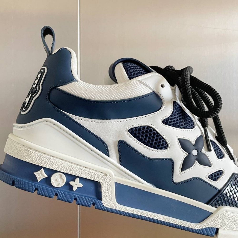 LV Skate Sneaker 'Blue/White'