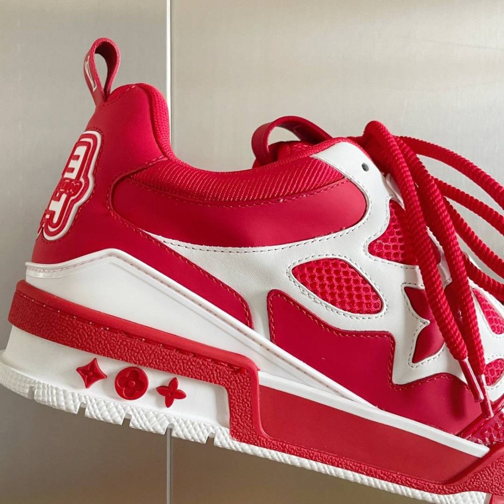 LV Skate Sneaker 'Red/White'