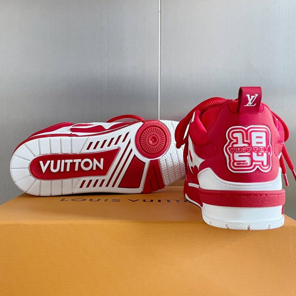 LV Skate Sneaker 'Red/White'