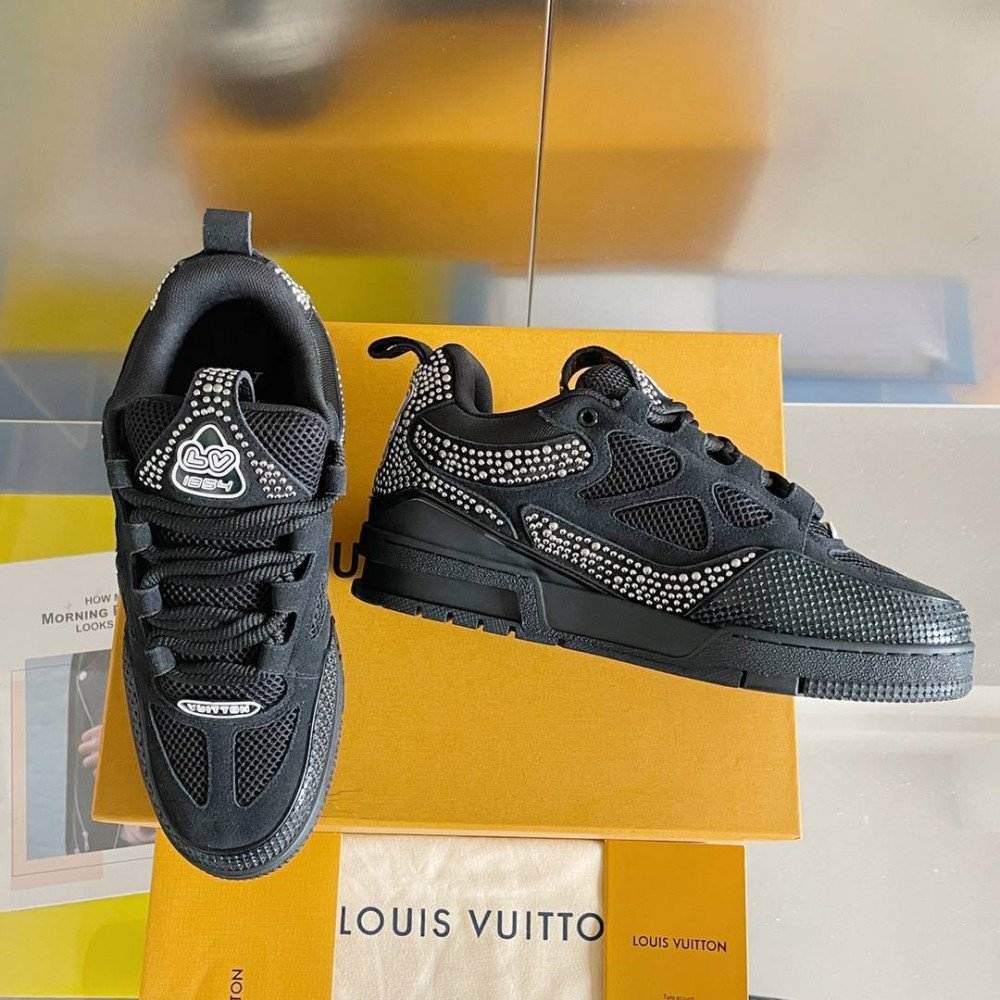 LV Skate Sneaker 'Diamond Black'