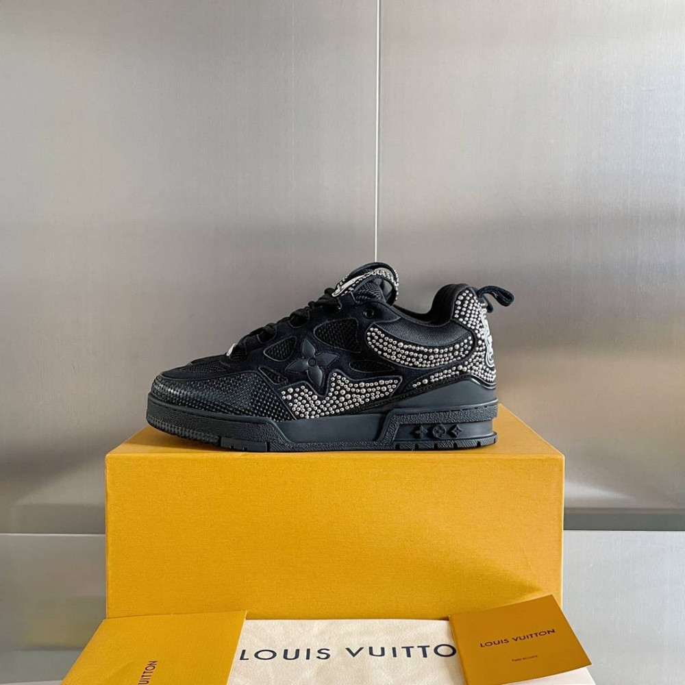LV Skate Sneaker 'Diamond Black'