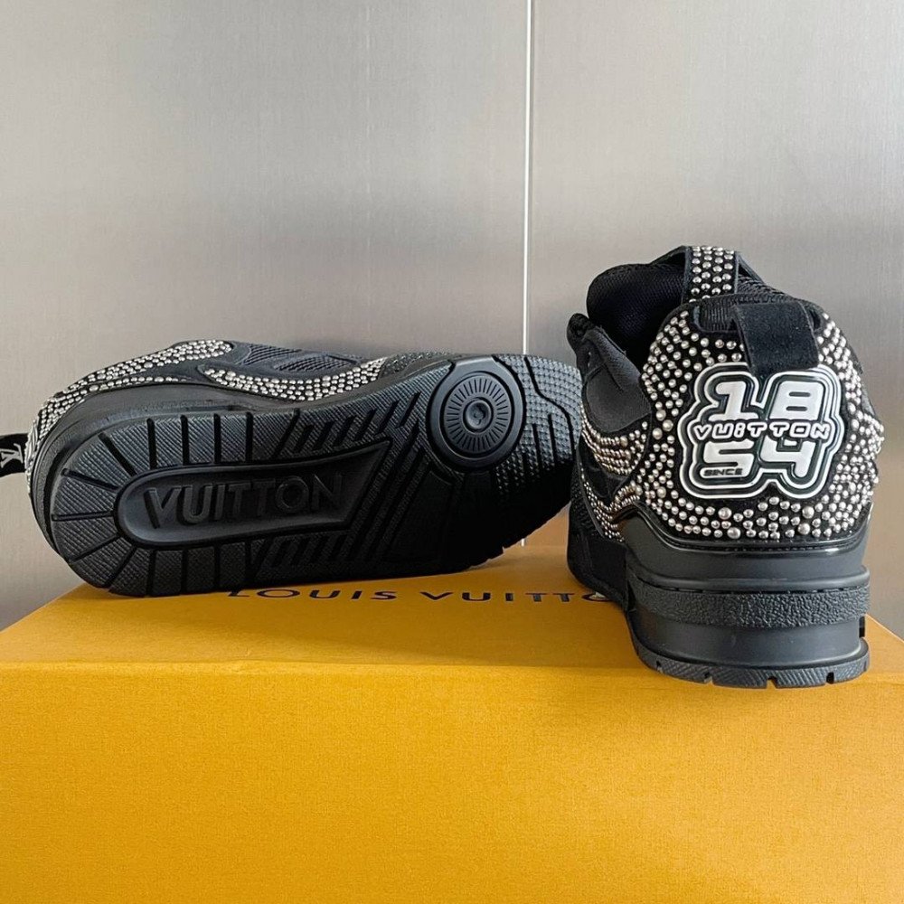 LV Skate Sneaker 'Diamond Black'