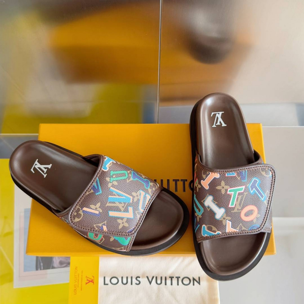 LV Miami Velcro slippers-2