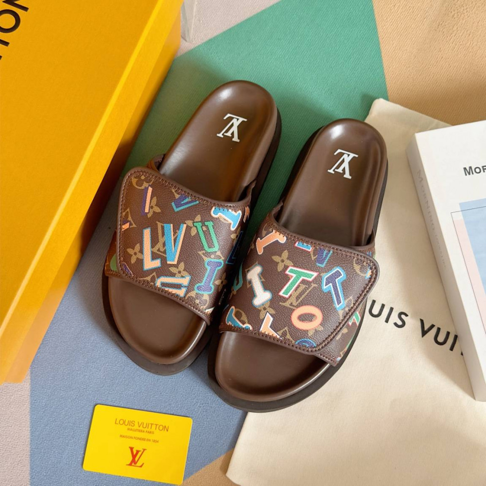 LV Miami Velcro slippers-2