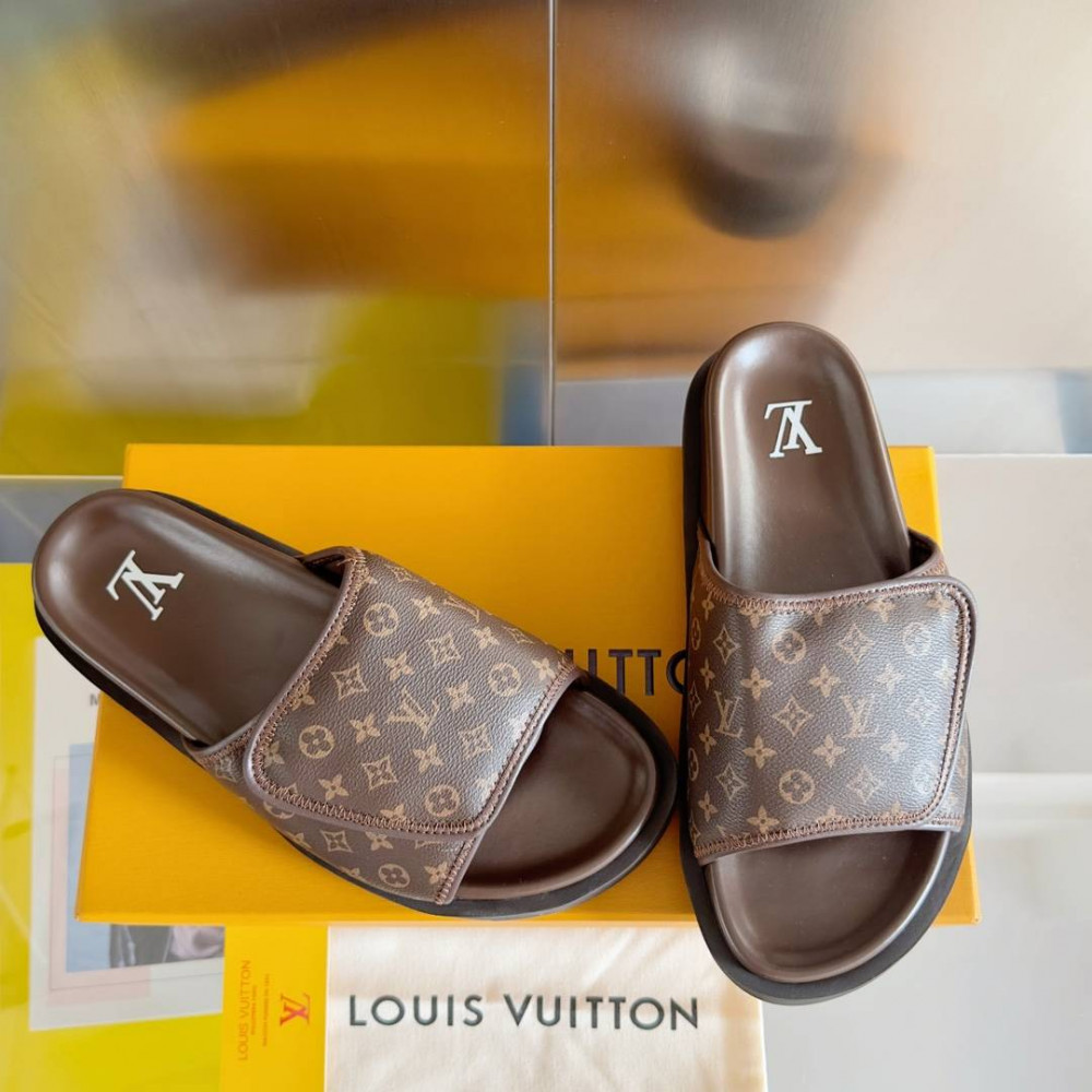 LV Miami Velcro slippers-4 LV Miami Velcro slippers-4