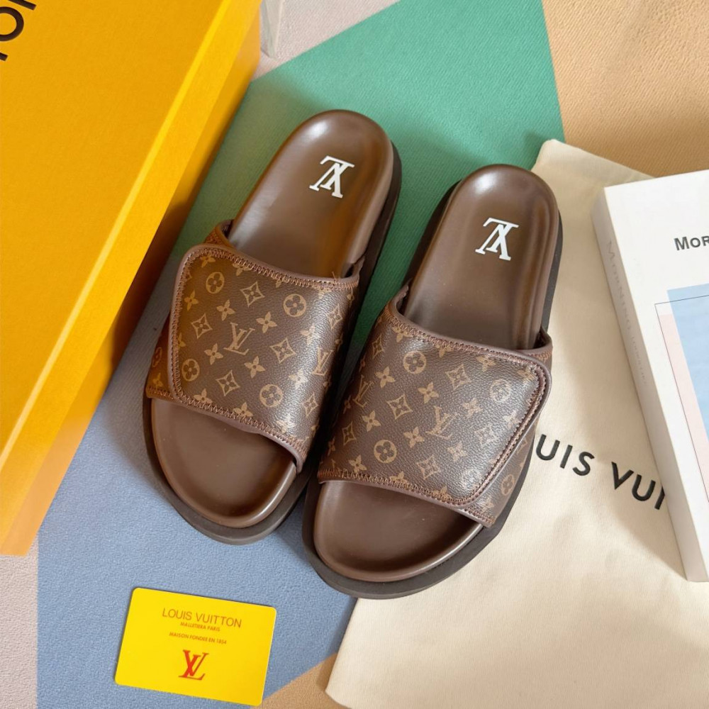 LV Miami Velcro slippers-4 LV Miami Velcro slippers-4